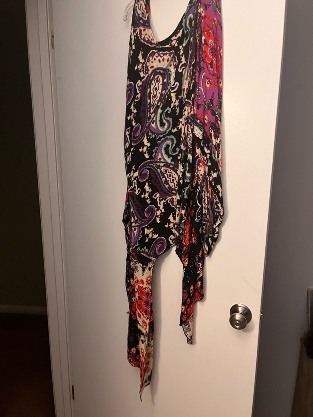Free People Multicolor Paisley Drape Tank - Picture 2 of 2